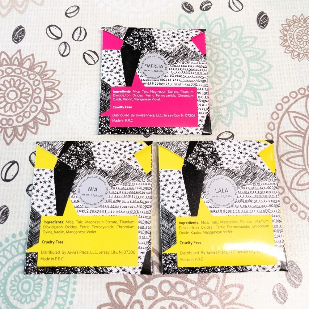 Juvia's Place Eyeshadow Singles - Empress, Nia & Lala
